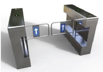 China Customized Swing Barrier Gate Turnstile Stainless Steel Material for sale