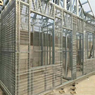 China Beautiful cheap rib lath house structure house with CE, ISO approvement for sale