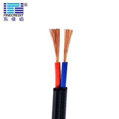 China Núcleo da casa 2 0,75 milímetros de fio industrial H03VV-F do cabo elétrico RVVP RVV à venda