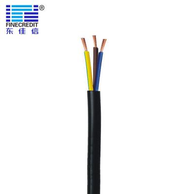 China VDE CCC 3 Core Electrical Cable , H03VV-F H05VV-F PVC Electrical Cables for sale