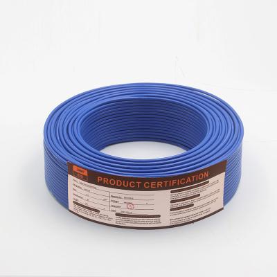 China H07V-R PVC Coated Copper Wire ,  2.5 mm2 PVC Insulated Electrical Cable 100m for sale