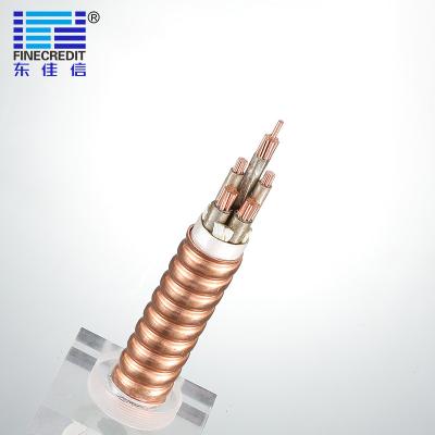 China YTTW BTTZ 300 Sq Xlpe Cable , Solid Copper Fire Proof Cable 3×185+2×95 for sale