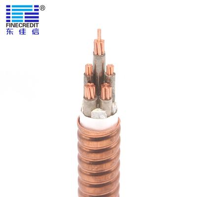 China 1.5-630mm2 Mineral Insulated Fire Resistant Cables Stranded Copper Conductor for sale