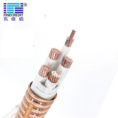 China 1-5C Mineral Insulated Cable Copper Metallic Sheath 3×10+2×6 CCC Approved for sale