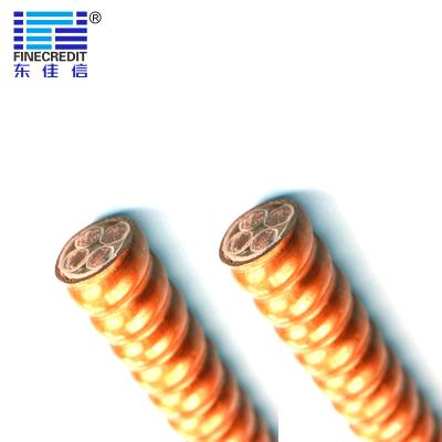 Китай Утверждение 3×50+1×25mm2 Rosh куртки кабелей LSZH механической прочности огнезащитное продается