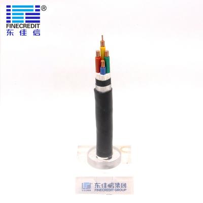 Chine Câble blindé de 0.6/1KV VV22 4 d'en cuivre externe de noyau antirouille à vendre