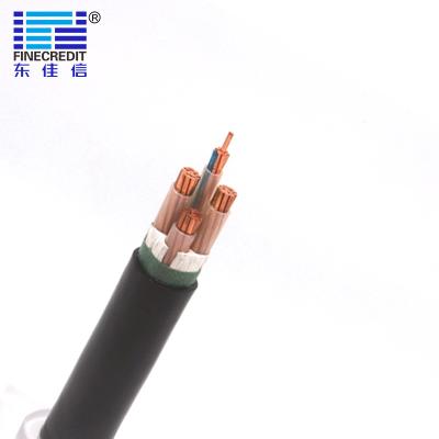 China El cable de la envoltura YJY del PVC, solo punto bajo de la base de 95mm2 35mm2 50mm2 fuma el cable cero del halógeno en venta
