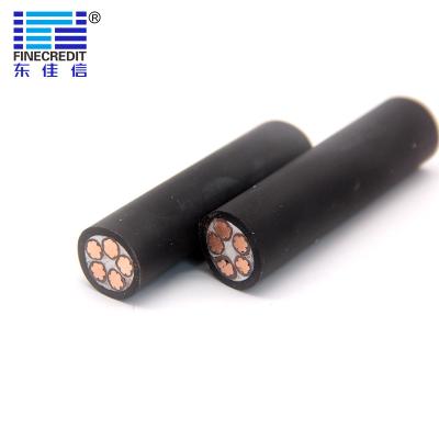 China Cable aislado subterráneo de XLPE, alambre cero del halógeno del humo bajo de WDZ-YJY N2X2Y 1.5-630mm2 en venta