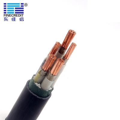 China IEC resistente al fuego 60502 N-YJV de los cables de la base del aislamiento 2-5 de XLPE en venta