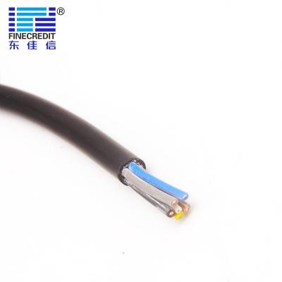 China Conductor de cobre flexible industrial de la base de Muti del cable del compuesto H05VVF del PVC en venta