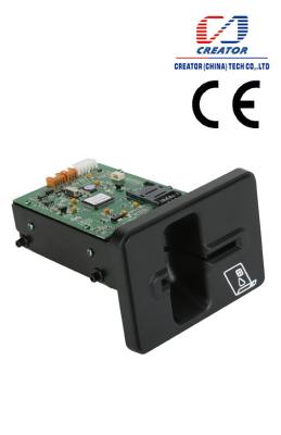 China RS232 Hybrid Insert Magnetic Card Reader , RFID Card Reader For Payment Kiosk DC 5V for sale