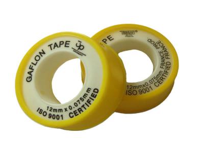 China Anti - corrosion Colorful Unsintered PTFE Gasket Tape , 6 - 50m Length for sale