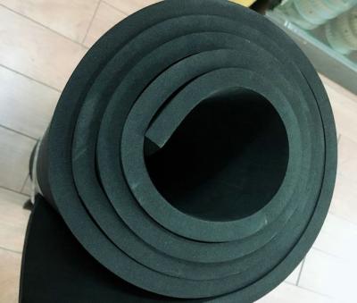 China Black 2mm Durable Foam Epdm Sponge Sheet For Industrial Use for sale