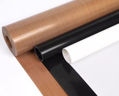 China Black PTFE Coated Fiberglass Sheet For High Break Down Voltage Heat Resistant for sale