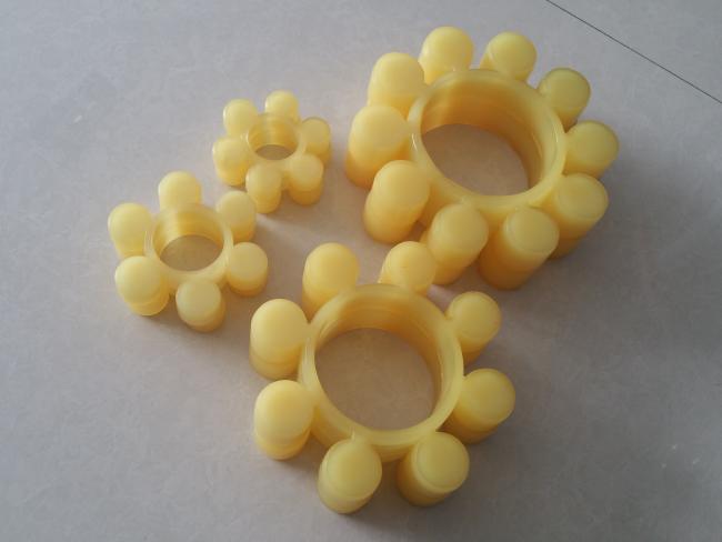 MT Polyurethane Coupling - Multiple sizes comparison and material texture