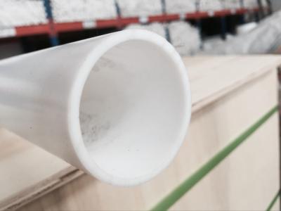 中国 産業等級の白はPTFEの管/100%バージンPTFEの管の滑らかな表面を形成しました 販売のため