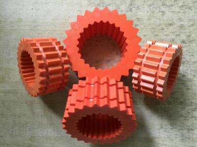 China 4H-11H Hytrel Coupling Element by Dupont Hypalon Material  with Red color for sale