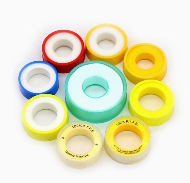 Multiple rolls of PTFE Gasket Tape organized for industrial use