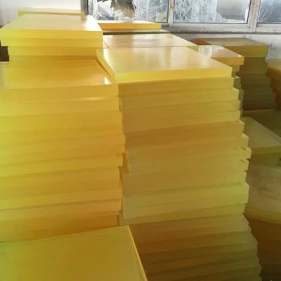 Chine 25-55 rivage lisse de la feuille 75-95 d'unité centrale de feuille de polyuréthane de MPA une dureté à vendre