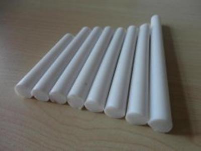 China Premium Grade 100% Virgin PTFE Rod / White PTFE Rod With Corrosion Resistance for sale