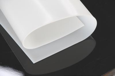 China Translucent Color High Temperature Rubber Sheet 7.5 - 12Mpa Tensile Strength for sale