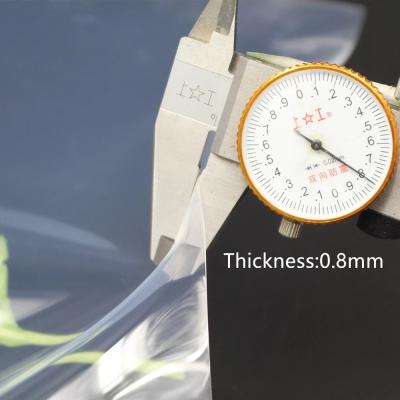 China Food Grade Silicone Transparent Sheet / Transparent Silicone Film 0.1 - 1.5mm Thickness for sale