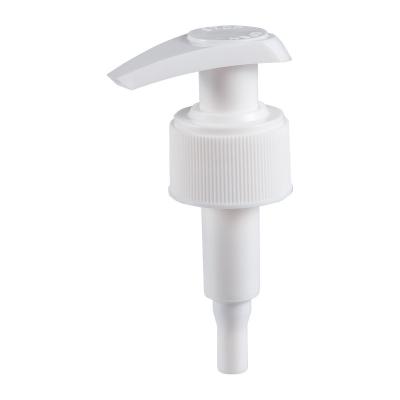 China Left Right Lotion Dispenser Pump 1.2ml 28mm Plastic PP Material for sale