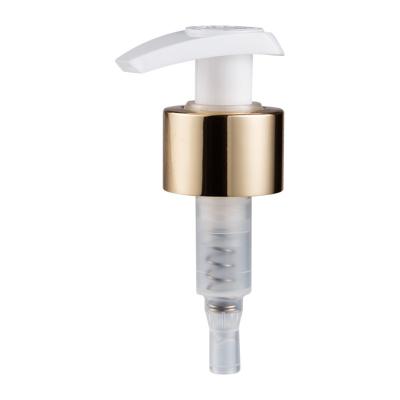 China Aluminum Lotion Spray Pump With Metal Closure 24/410 28/410 for sale
