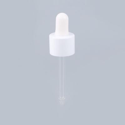 China 18/410 20/410 Cosmetic Glass Dropper Round For essential oil for sale
