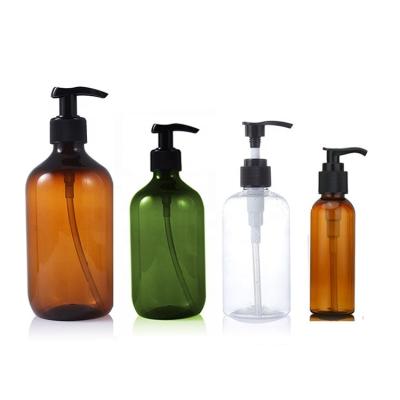 China Eco Friendly Cosmetics Plastic Bottles 250ml 300ml 500ml With Lotion Pump for sale