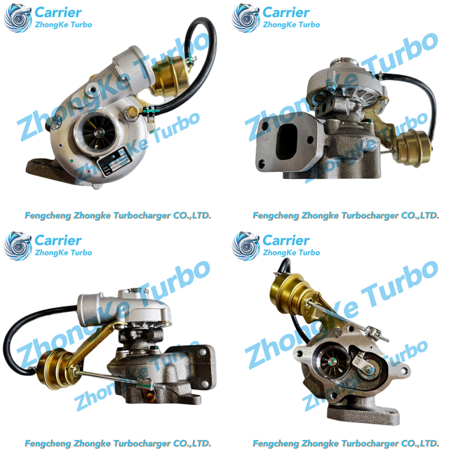K14 Turbocharger technical diagram and components