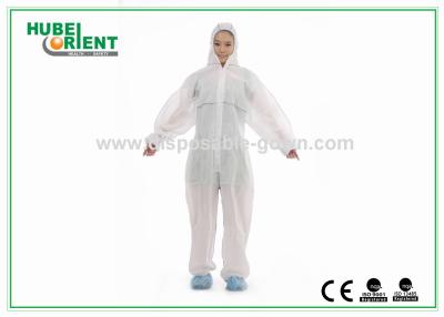 China Custom Light-Weight Disposable Use Coverall With Hood For Workers/Painters for sale