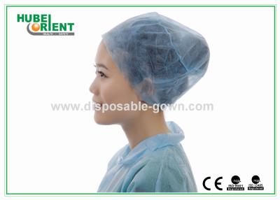 China Polypropylene Disposable Head Cover With Elastic Closure for sale