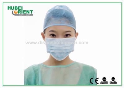 China Mascarilla disponible quirúrgica no tejida 3ply del uso adulto con la mascarilla médica del uso del hospital del gancho en venta