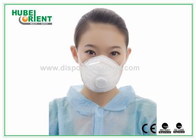 China FFP Cone Disposable Face Mask with Ear Loops / Valve for sale