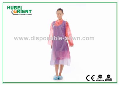 China Dustproof Disposable Use PVC Aprons Without sleeves For Hospital Nursing Or Working for sale