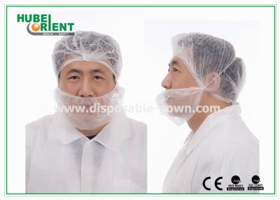 China Disposable 10gsm Single Elastic Nonwoven Beard Cover for sale