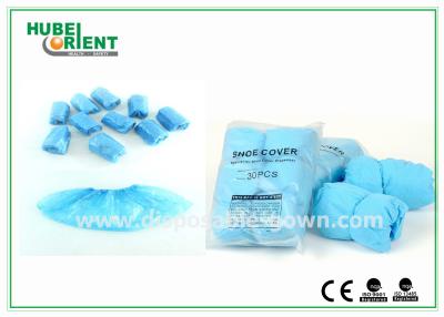 China Customized Weight CPE Shoe Cover With Various Color For Disposable Use for sale