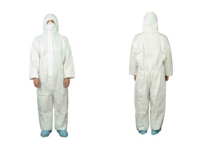 China Type5/6 bata protectora aprobada del PPE de la P.M. Medical 2-Piece Hood Disposable en venta