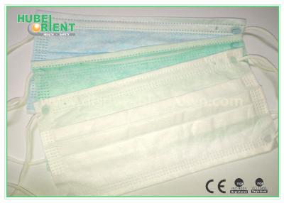 China 2 Ply 3 Ply Nurse Face Mask , Disposable Surgical Mask For Hospital for sale