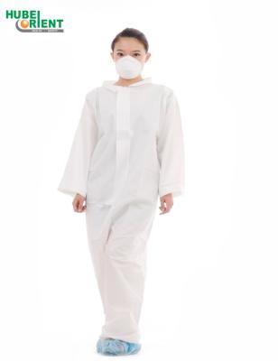 China Safety Nonwoven Disposable Coveralls Medical Disposable Overall For Workplace for sale