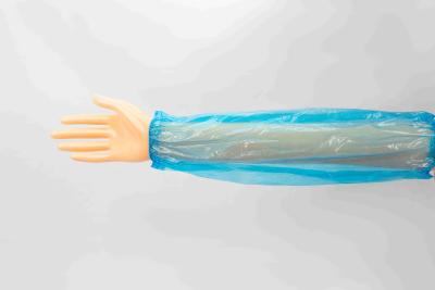 Китай Кухня доказательства масла водоустойчивая использует устранимое пластиковое PE Oversleeves для защищает руку продается