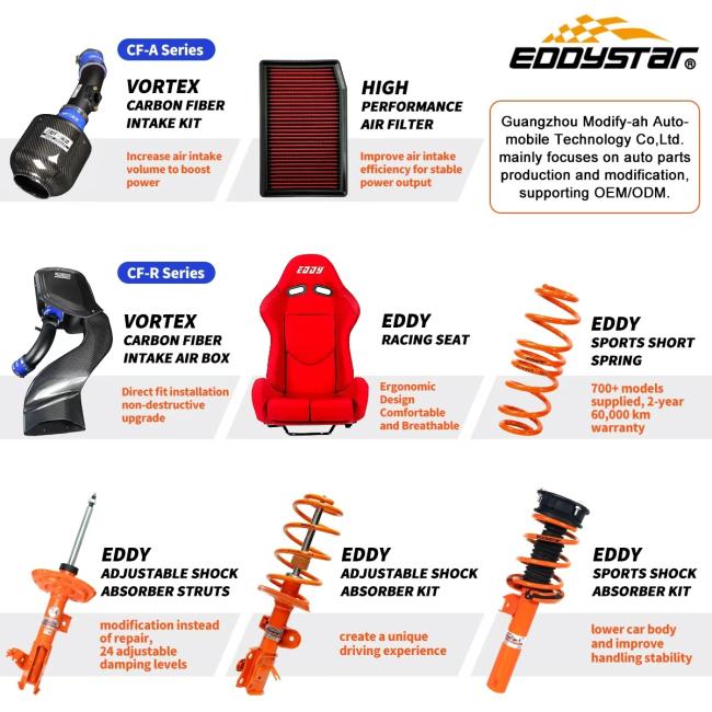 EDDYSTAR Sport Short Spring for LEXUS - Product View 3