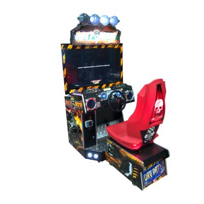 China Coin Operated Racing Game Machine , Dirty Drivin Arcade Machine With 42