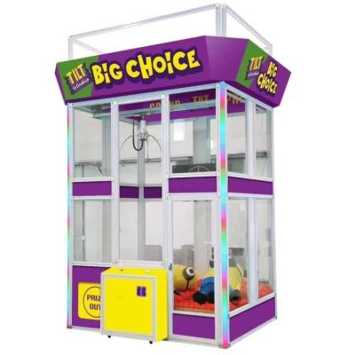 China Plush Toy 550mm Giant Claw Machine Coin Operated For Prize Station for sale