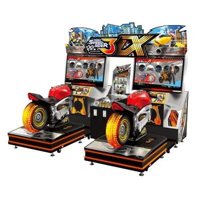 China 42 Inches Bike Racing Arcade Machine Double Players With Motion Seat for sale