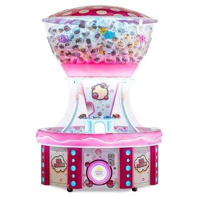 China 100mm Size Toy Capsule Vending Machine Pink Color For 4 Players Ball Game   ​ for sale