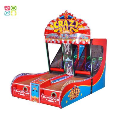 China Juego de mesa de arcade de doble jugador Skee-Ball Fun Of Roll And Score para el FEC en venta