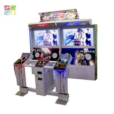 China Coin Operated 2 Player Time Crisis 4 Shooting Arcade Machine With 32 Inch Screen for sale