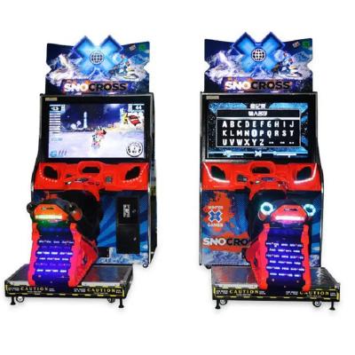China Juegos de Invierno X Snocross Moto Conducción Arcade máquina de juego RAWThrills Centro de entretenimiento familiar juegos de carreras de bicicletas en venta